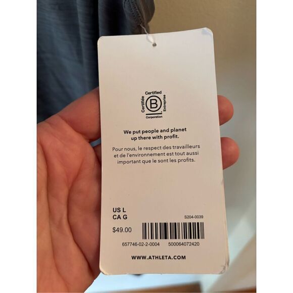 Athleta Gray Tank Top - Picture 4 of 5